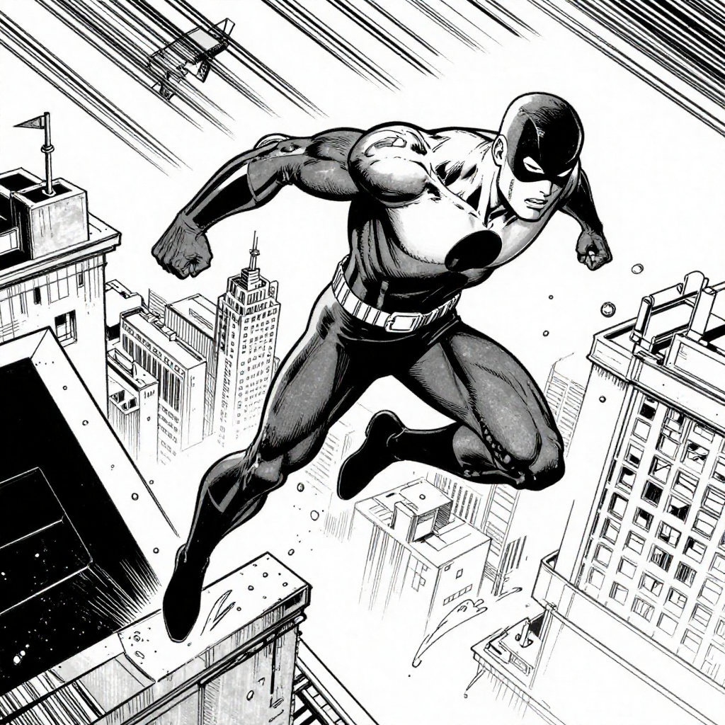 Comic book art studio workspace